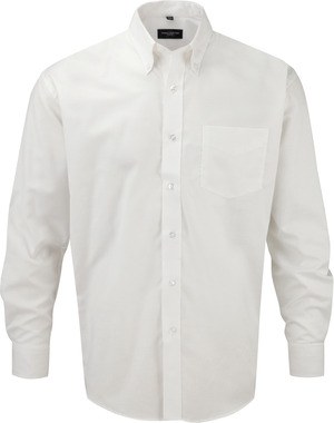 Russell Collection RU932M - Mens Long Sleeve Easy Care Oxford Shirt