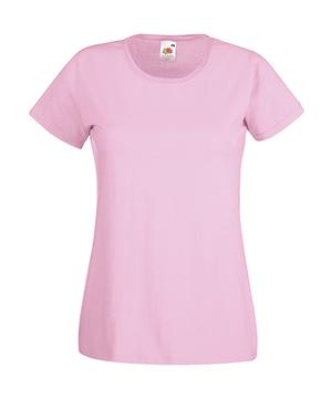 Fruit of the Loom 61-372-0 - Womens 100% Cotton Lady-Fit T-Shirt