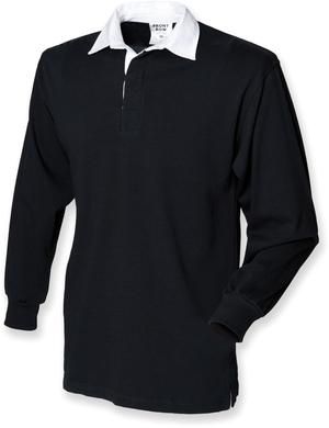 Front Row FR109 - Kids long sleeve plain rugby shirt