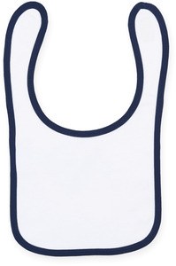 Larkwood LW082 - Bib White/ Navy