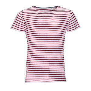 SOLS 01398 - MILES MEN Round Neck Striped T Shirt