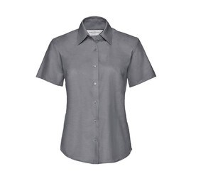 Russell Collection JZ33F - Ladies Short Sleeve Easy Care Oxford Shirt