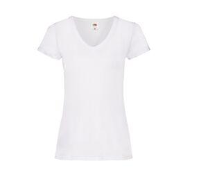 Fruit of the Loom SC601 - Womens V-Neck T-Shirt