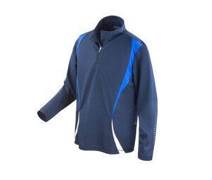 Spiro SP178 -  trial training top Navy/Royal/white