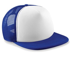 Beechfield BF64B - Junior Vintage Snapback Trucker Royal/White