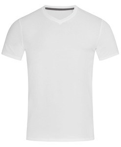 Stedman STE9610 - T-shirt V-neck Clive SS for him White