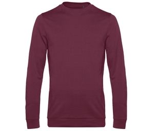 B&C BCU01W - Round Neck Sweatshirt # Wine