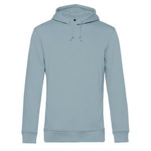 B&C BCU33B - Organic Hoodie Blue Fog