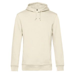 B&C BCU33B - Organic Hoodie Off White