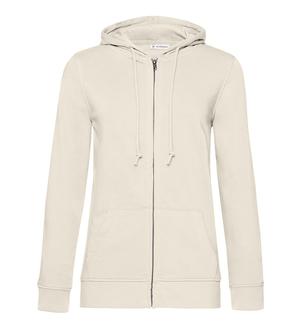 B&C BCW36B - Womens Organic Zipped Hoodie