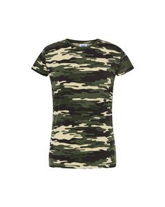 JHK JK150 - Women 155 round neck T-shirt  Camouflage