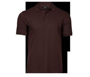 Tee Jays TJ1405 - Luxury stretch polo Men Chocolate