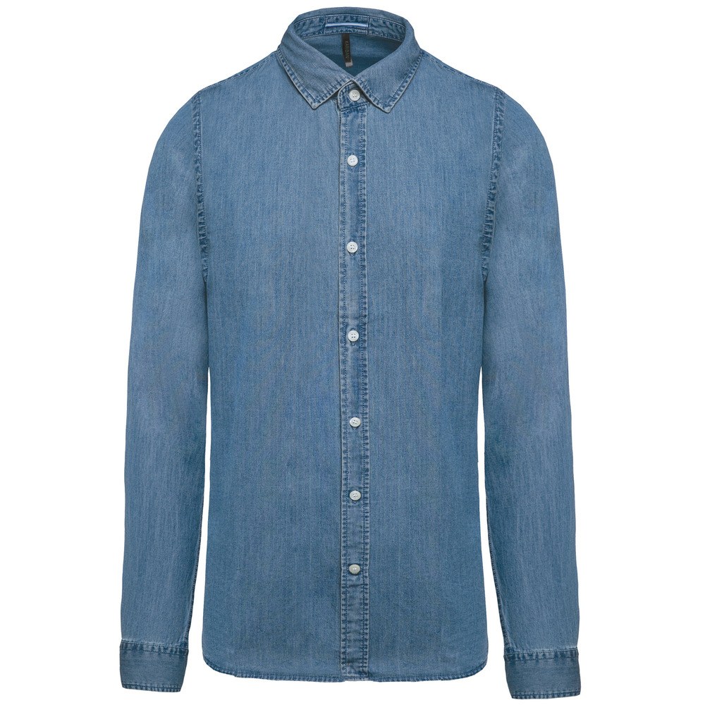 Kariban K512 - Men’s denim shirt