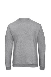 B&C CGWUI23 - ID.202 Crew Neck Sweatshirt Heather Grey