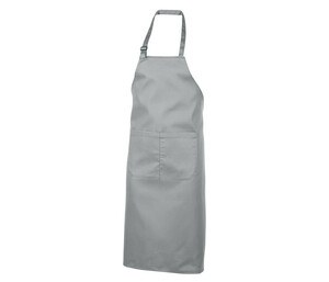 NEWGEN TB201 - Tablier à bavette 100% coton avec poche Pure Grey