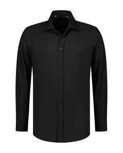 LEMON & SODA LEM3925 - Shirt Poplin mix LS for him Black