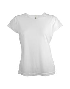 Mustaghata GAZELLE - ACTIVE T-SHIRT FOR WOMEN 125 G COL EN U White