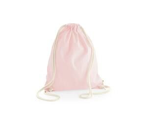 Westford Mill WM810 - EarthAware™ organic gymsac Pastel Pink