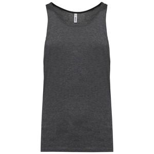 PROACT PA446 - Men’s triblend tank top Dark Grey Heather