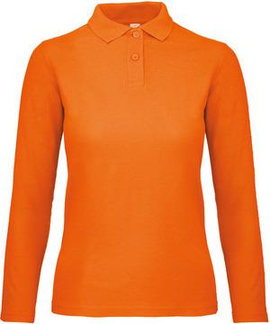 B&C CGPWI13 - ID.001 Ladies long-sleeved polo shirt