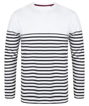 Front Row FR134 - Long sleeve Breton t-shirt