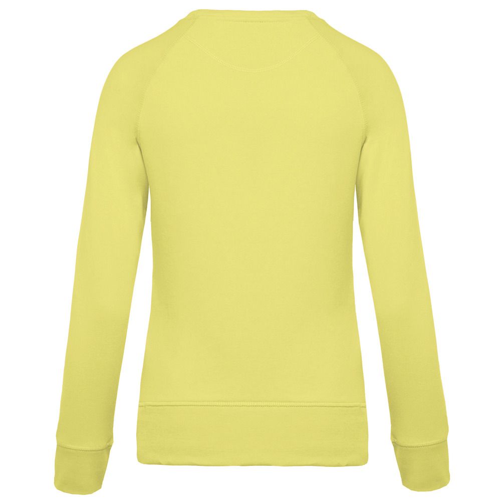 Kariban K481 - Ladies’ organic cotton crew neck raglan sleeve sweatshirt