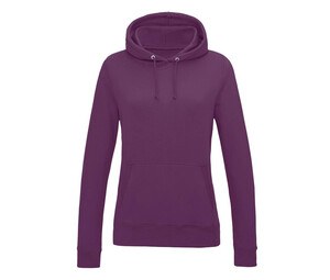 AWDIS JH01F - Sweat capuche femme Plum