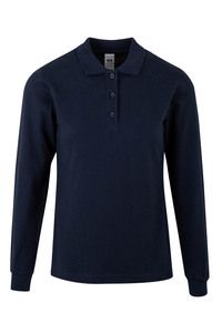 Mukua PL200WC - LONG-SLEEVE WOMAN POLO Navy