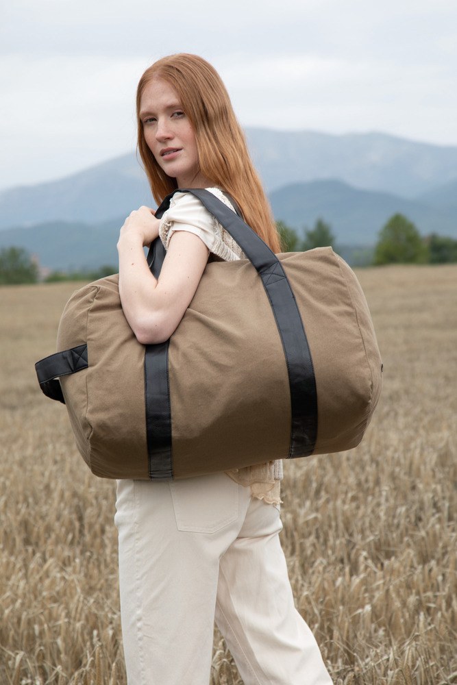 Kimood KI0603 - TRAVEL BAG IN VINTAGE CANVAS