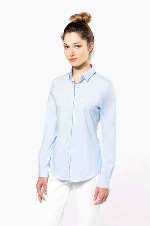 Kariban K530 - LADIES LONG SLEEVE STRETCH SHIRT