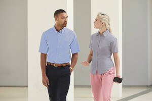 Fruit of the Loom SC405 - Oxford Shirt Short Sleeves (62-112-0)