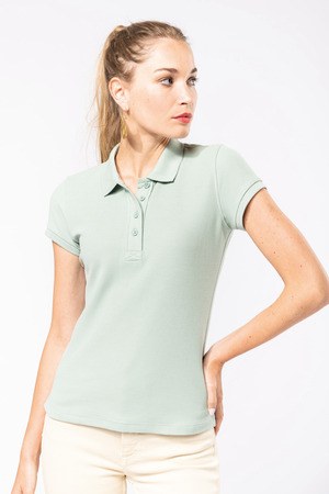 Kariban K210 - Ladies’ organic piqué short-sleeved polo shirt