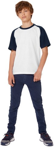 B&C CGTK350 - Kids Base-ball T-shirt