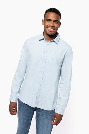 Kariban KNS500 - Mens faded shirt in cotton twill