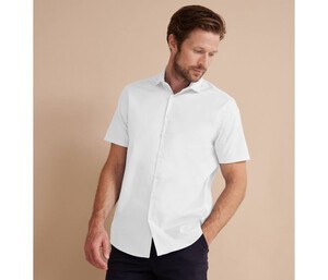 HENBURY HY537 - MENS SHORT SLEEVED STRETCH SHIRT